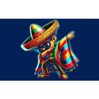 Dabbing Mexican Poncho Cinco De Mayo Bumper Sticker