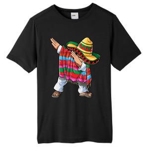 Dabbing Mexican Poncho Cinco De Mayo Boy Sombrero Dab Tall Fusion ChromaSoft Performance T-Shirt