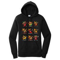 Dabbing Mexican Poncho Taco Cinco De Mayo Women's Pullover Hoodie