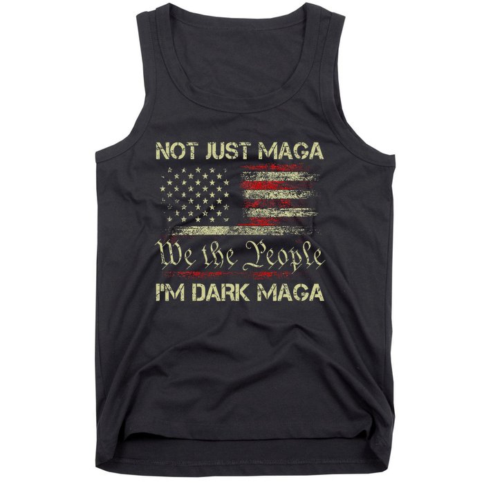 Dark Maga Patriotic Trump Republicans Conservatives Tank Top