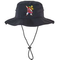 Dabbing Mexican Poncho Cinco De Mayo Boy Short Sleeve Sombrero Dab Legacy Cool Fit Booney Bucket Hat