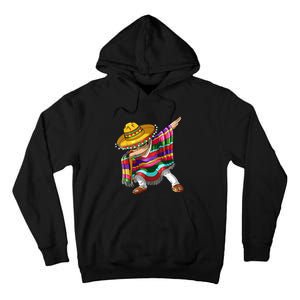 Dabbing Mexican Poncho Cinco De Mayo Men Sombrero Dab Tall Hoodie