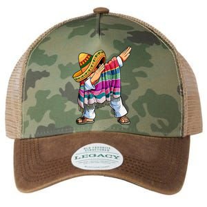 Dabbing Mexican Poncho 5 Cinco De Mayo Sombrero Dab Legacy Tie Dye Trucker Hat