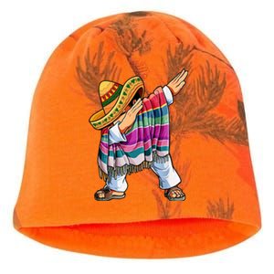 Dabbing Mexican Poncho 5 Cinco De Mayo Sombrero Dab Kati - Camo Knit Beanie