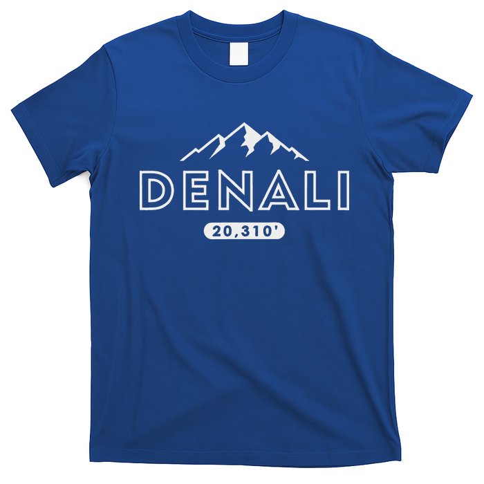 Denali Mountain Peak Elevation Alaska National Park T-Shirt
