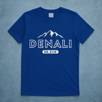 Denali Mountain Peak Elevation Alaska National Park T-Shirt