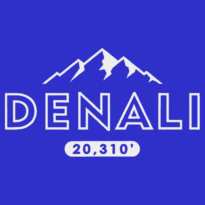 Denali Mountain Peak Elevation Alaska National Park T-Shirt