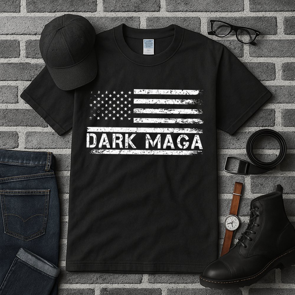 Dark Maga Patriotic Trump Republicans Conservatives Apparel Tall T-Shirt