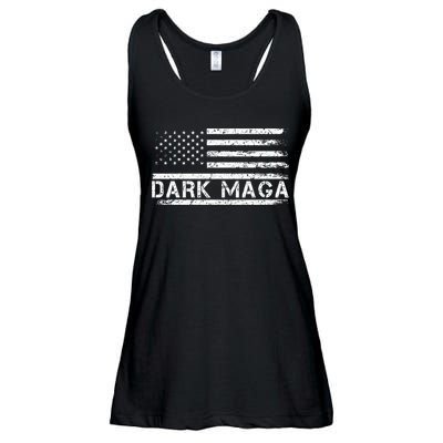Dark Maga Patriotic Trump Republicans Conservatives Apparel Ladies Essential Flowy Tank