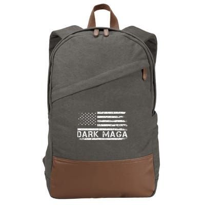 Dark Maga Patriotic Trump Republicans Conservatives Apparel Cotton Canvas Backpack