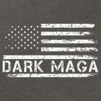 Dark Maga Patriotic Trump Republicans Conservatives Apparel Cotton Canvas Backpack