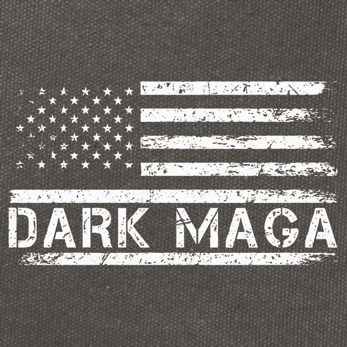 Dark Maga Patriotic Trump Republicans Conservatives Apparel Cotton Canvas Backpack