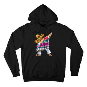 Dabbing Mexican Poncho 5 Cinco De Mayo Sombrero Dab Hoodie