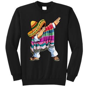 Dabbing Mexican Poncho 5 Cinco De Mayo Sombrero Dab Sweatshirt