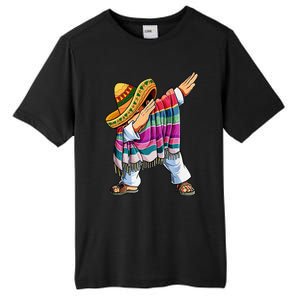 Dabbing Mexican Poncho 5 Cinco De Mayo Sombrero Dab Tall Fusion ChromaSoft Performance T-Shirt