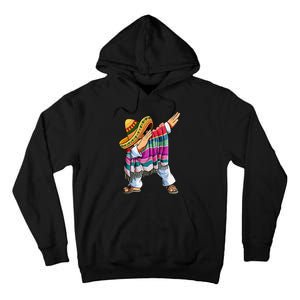 Dabbing Mexican Poncho 5 Cinco De Mayo Sombrero Dab Tall Hoodie