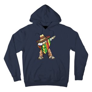 Dabbing Mexican Poncho Cinco De Mayo Hoodie