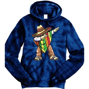 Dabbing Mexican Poncho Cinco De Mayo Tie Dye Hoodie