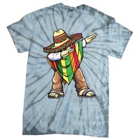 Dabbing Mexican Poncho Cinco De Mayo Tie-Dye T-Shirt