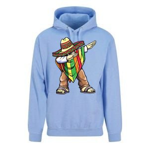 Dabbing Mexican Poncho Cinco De Mayo Unisex Surf Hoodie