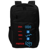 Dna Makes Rna Makes Protein Molecular Cell Biology Impact Tech Backpack