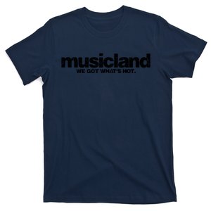 Defunct Musicland Rustic Style T-Shirt