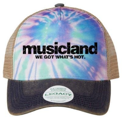 Defunct Musicland Rustic Style Legacy Tie Dye Trucker Hat