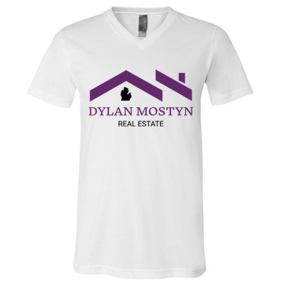 Dylan Mostyn Real Estate V-Neck T-Shirt