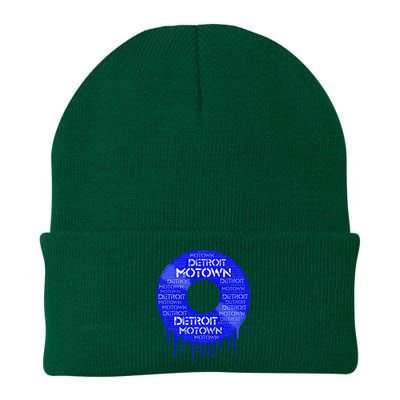 Detroit Motown Record Motown Record Knit Cap Winter Beanie