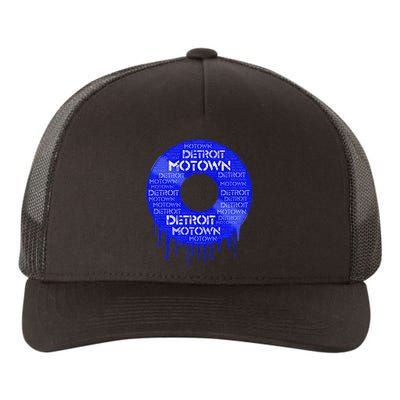 Detroit Motown Record Motown Record Yupoong Adult 5-Panel Trucker Hat