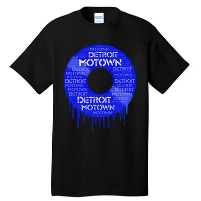 Detroit Motown Record Motown Record Tall T-Shirt