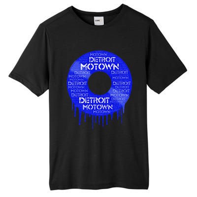 Detroit Motown Record Motown Record Tall Fusion ChromaSoft Performance T-Shirt