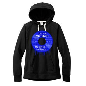 Detroit Motown Record Motown Record Women's Fleece Hoodie