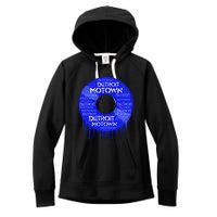 Detroit Motown Record Motown Record Women's Fleece Hoodie