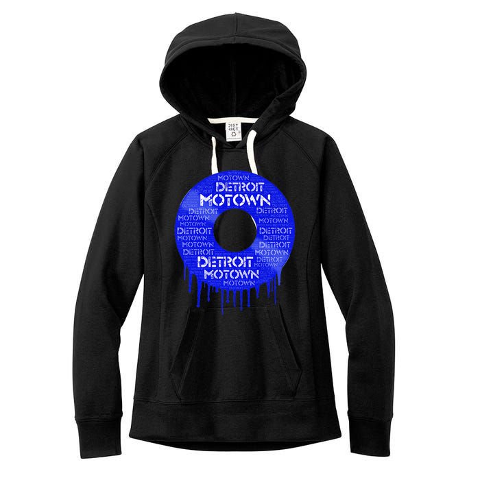 Detroit Motown Record Motown Record Women's Fleece Hoodie