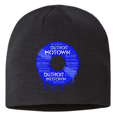 Detroit Motown Record Motown Record Sustainable Beanie