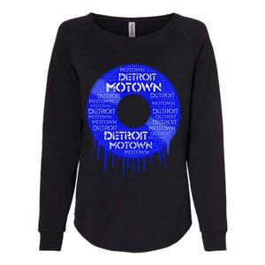 Detroit Motown Record Motown Record Womens California Wash Sweatshirt