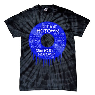 Detroit Motown Record Motown Record Tie-Dye T-Shirt