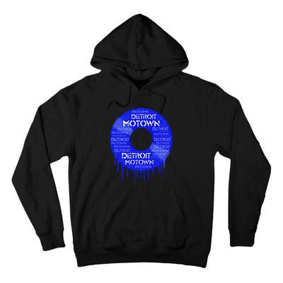 Detroit Motown Record Motown Record Tall Hoodie