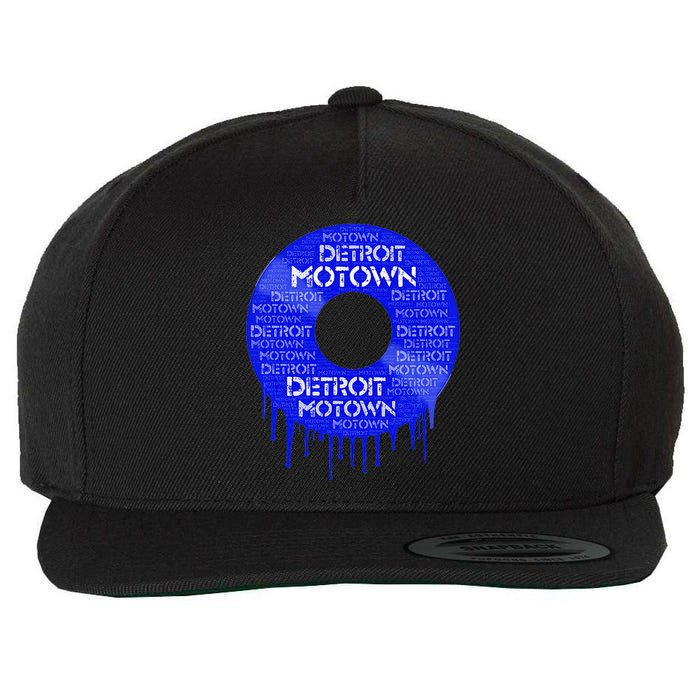 Detroit Motown Record Motown Record Wool Snapback Cap