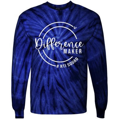 Difference Maker Rti Squad Tie-Dye Long Sleeve Shirt