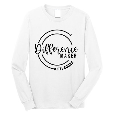 Difference Maker Rti Squad Long Sleeve Shirt