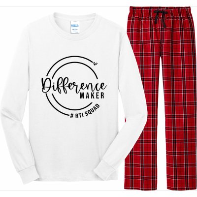 Difference Maker Rti Squad Long Sleeve Pajama Set