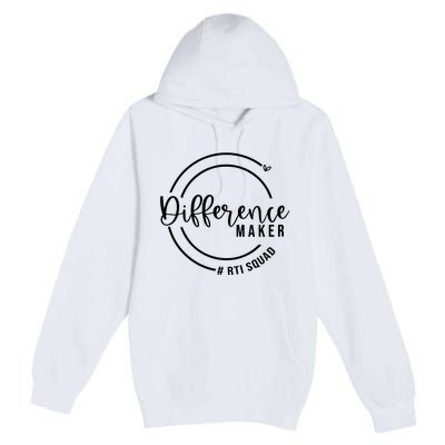 Difference Maker Rti Squad Premium Pullover Hoodie