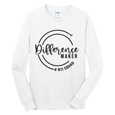 Difference Maker Rti Squad Tall Long Sleeve T-Shirt