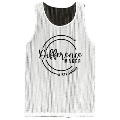 Difference Maker Rti Squad Mesh Reversible Basketball Jersey Tank