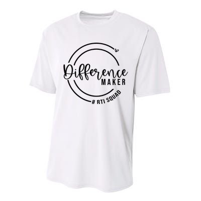 Difference Maker Rti Squad Performance Sprint T-Shirt