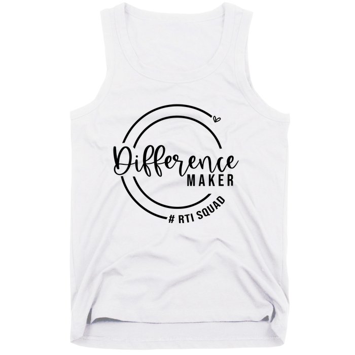 Difference Maker Rti Squad Tank Top