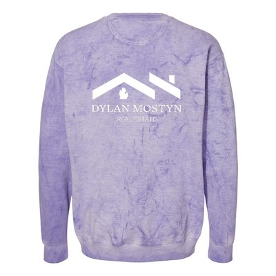 Dylan Mostyn Real Estate Black & White Logo Colorblast Crewneck Sweatshirt