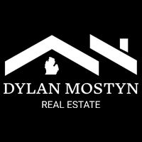 Dylan Mostyn Real Estate Black & White Logo Doggie Tank